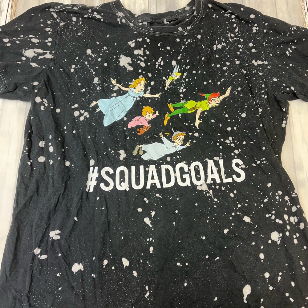 peter pan splatter shirt